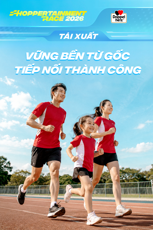 &rlm;Shoppertainment Race 2026 t&aacute;i xuất, Doppelherz tiếp sức đường đua KOC&rlm; - Ảnh 1.