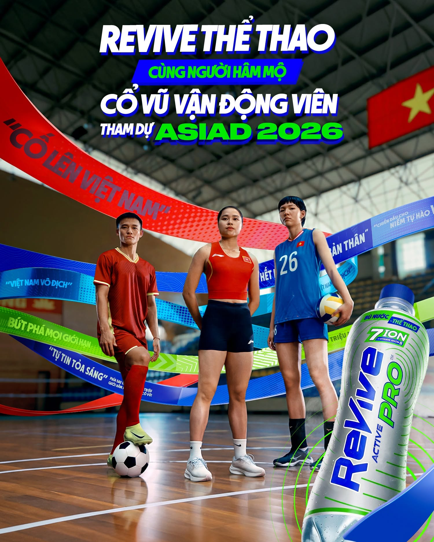 &rlm;C&ugrave;ng Revive Thể Thao, giới trẻ Việt đồng l&ograve;ng tiếp lửa VĐV tại ASIAD 20: &ldquo;Mang huy chương về nh&eacute; Việt Nam ơi!&rdquo;&rlm; - Ảnh 2.