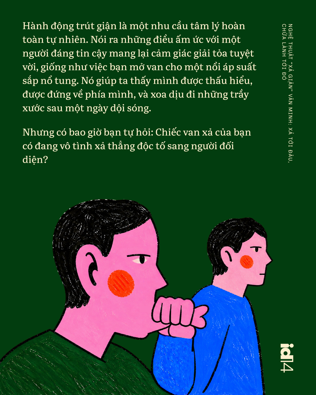 Nghệ thuật &ldquo;xả giận&rdquo; văn minh: Xả tới đ&acirc;u, chữa l&agrave;nh tới đ&oacute;- Ảnh 2.