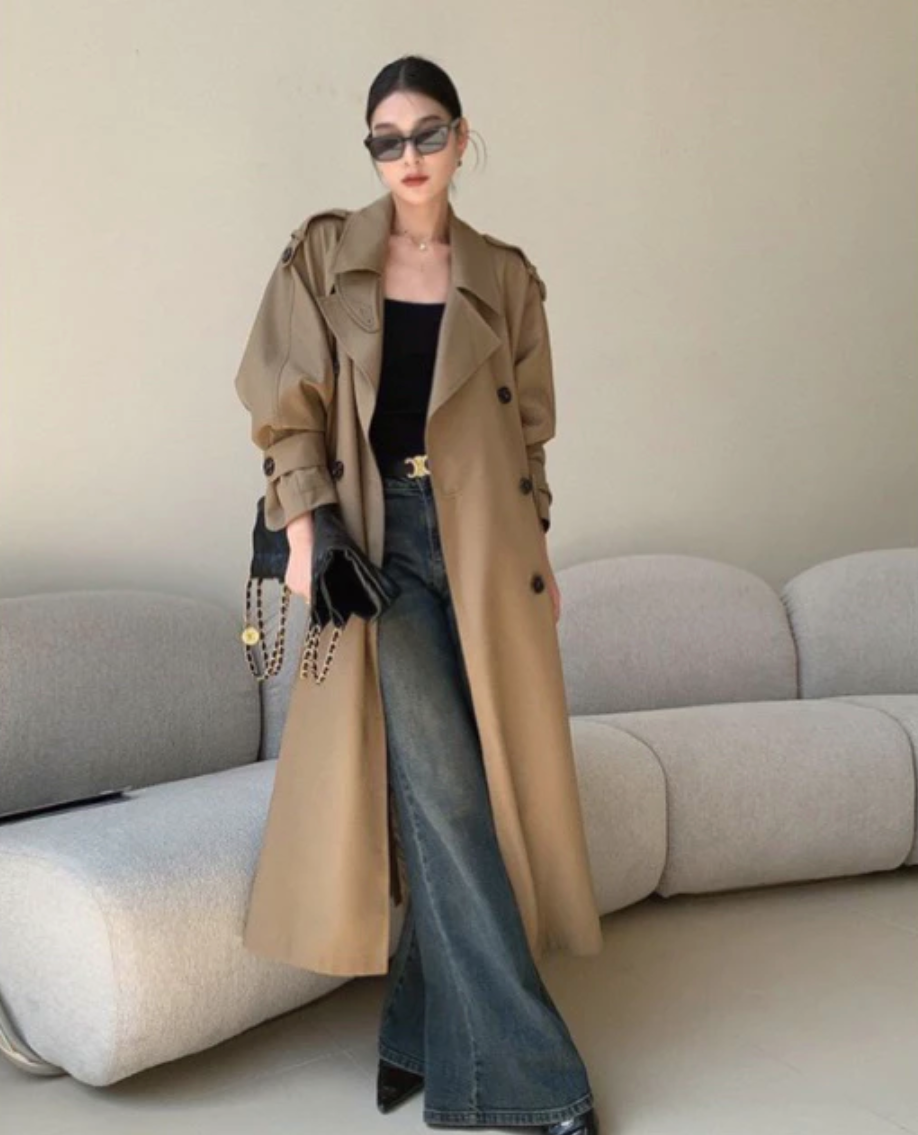 Kh&ocirc;ng phải &aacute;o vải tweed, đ&acirc;y mới l&agrave; kiểu &aacute;o kho&aacute;c kinh điển được H&agrave; Tăng lăng x&ecirc;: Chị em tuổi 35+ diện theo l&agrave; sang cả m&ugrave;a Thu Đ&ocirc;ng 2026- Ảnh 11.