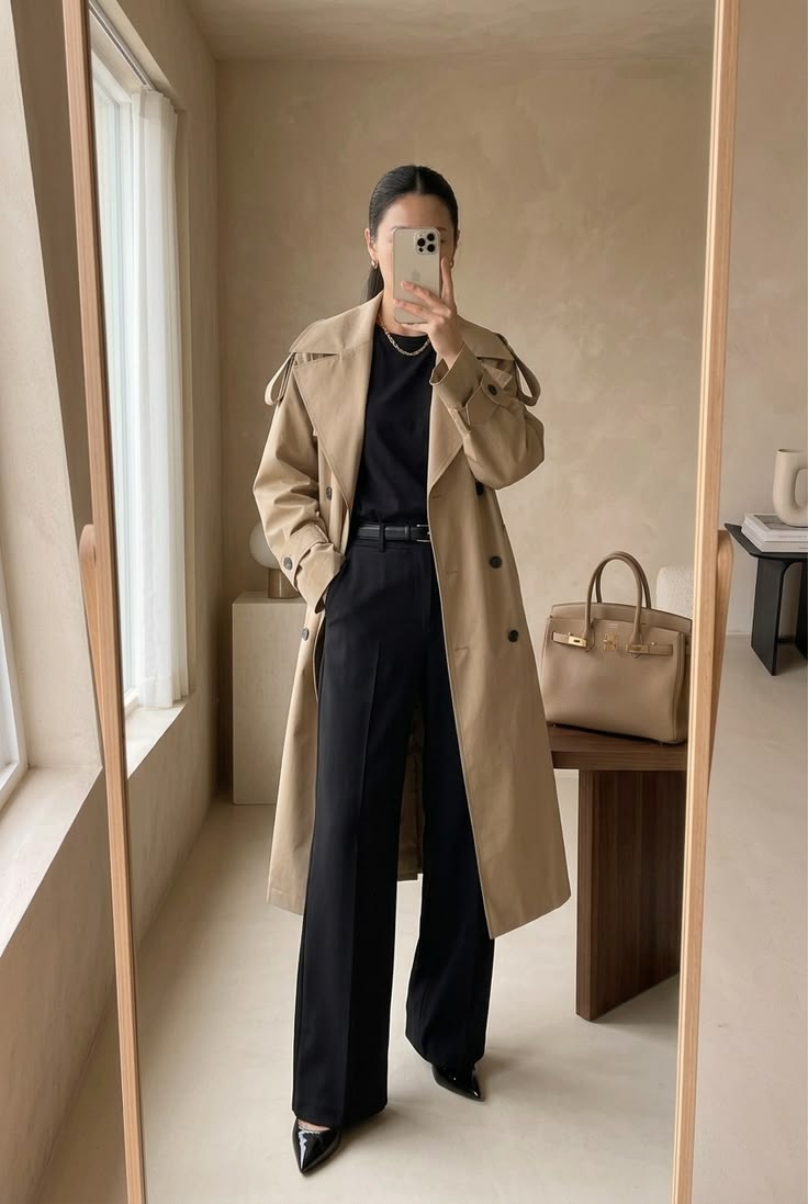 Kh&ocirc;ng phải &aacute;o vải tweed, đ&acirc;y mới l&agrave; kiểu &aacute;o kho&aacute;c kinh điển được H&agrave; Tăng lăng x&ecirc;: Chị em tuổi 35+ diện theo l&agrave; sang cả m&ugrave;a Thu Đ&ocirc;ng 2026- Ảnh 14.