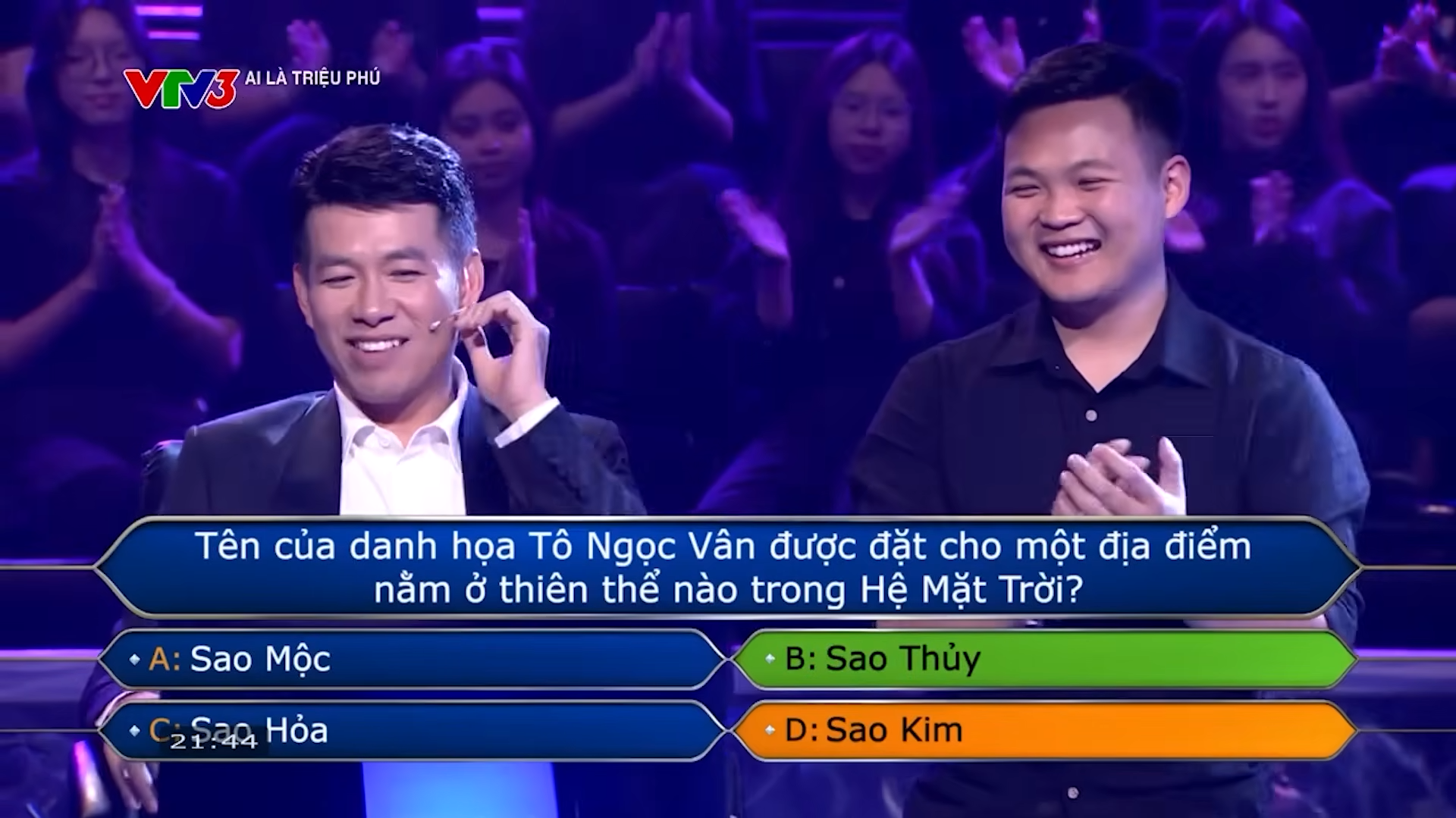 Xem Ai L&agrave; Triệu Ph&uacute; mới biết: Từng c&oacute; t&ecirc;n một người Việt được đặt cho địa điểm tr&ecirc;n Sao Thủy - Ảnh 2.