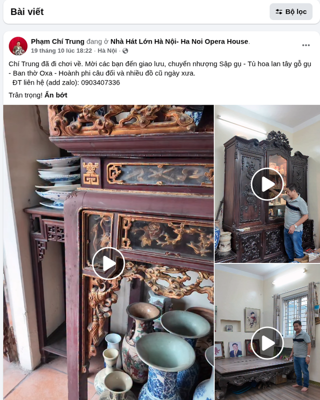 T&igrave;nh h&igrave;nh hiện tại của NSƯT Ch&iacute; Trung- Ảnh 1.