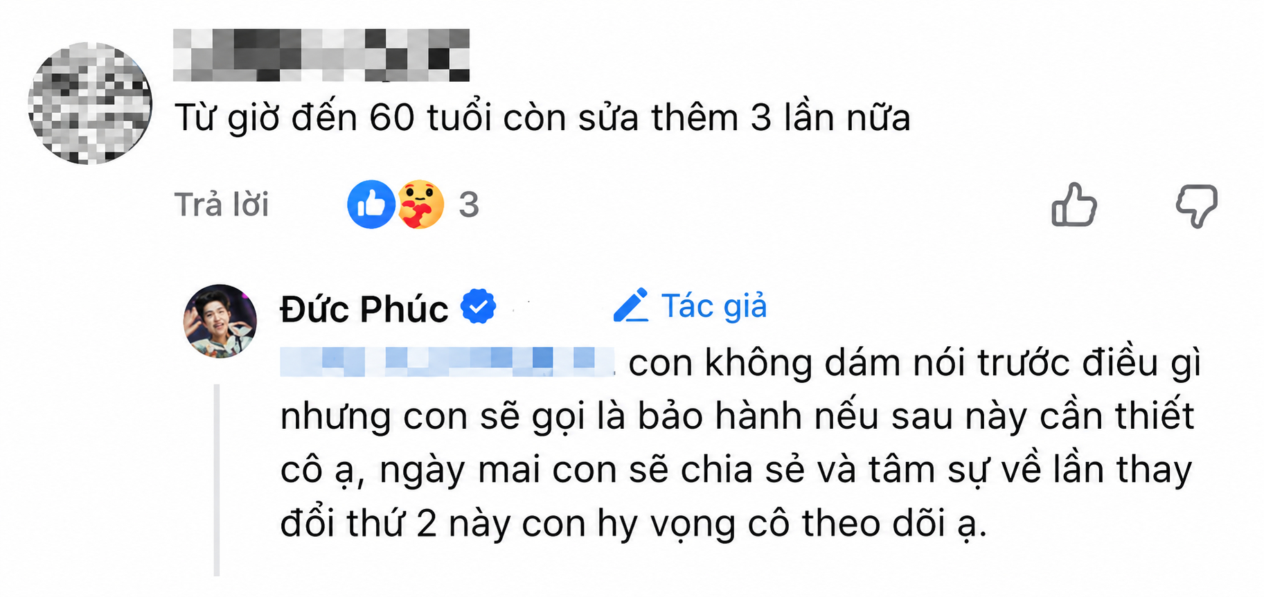 Đức Ph&uacute;c đ&aacute;p trả khi bị mỉa mai chuyện "dao k&eacute;o" lần 2- Ảnh 3.