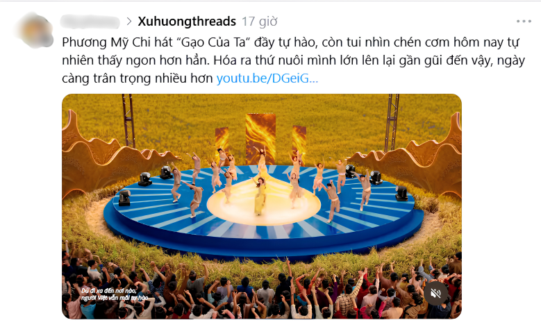 &rlm;MV &ldquo;Gạo Của Ta&rdquo; của Phương Mỹ Chi kể chuyện hạt gạo Việt bằng rap v&agrave; hoạt h&igrave;nh, thu h&uacute;t kh&aacute;n giả trẻ&rlm; - Ảnh 2.