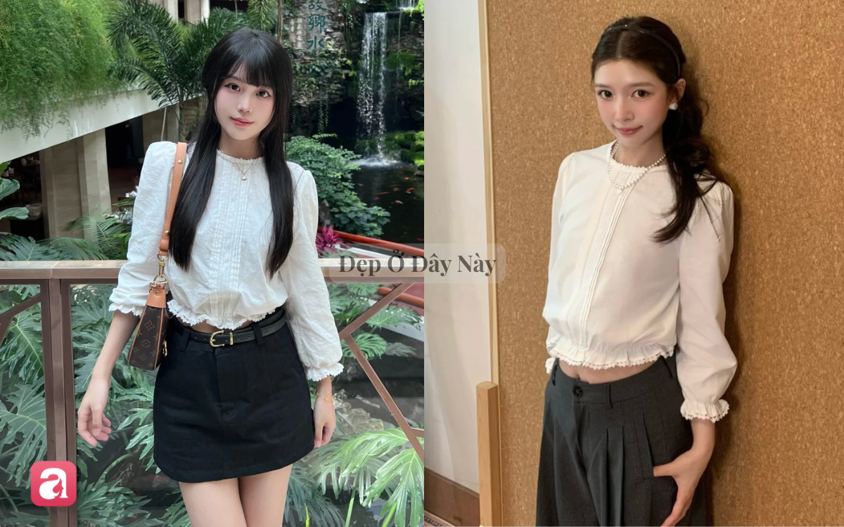 Sơ mi tay lửng: Kiểu &aacute;o vừa "n&agrave;ng thơ" lại vừa dễ chịu, rất hợp với m&ugrave;a thu- Ảnh 2.