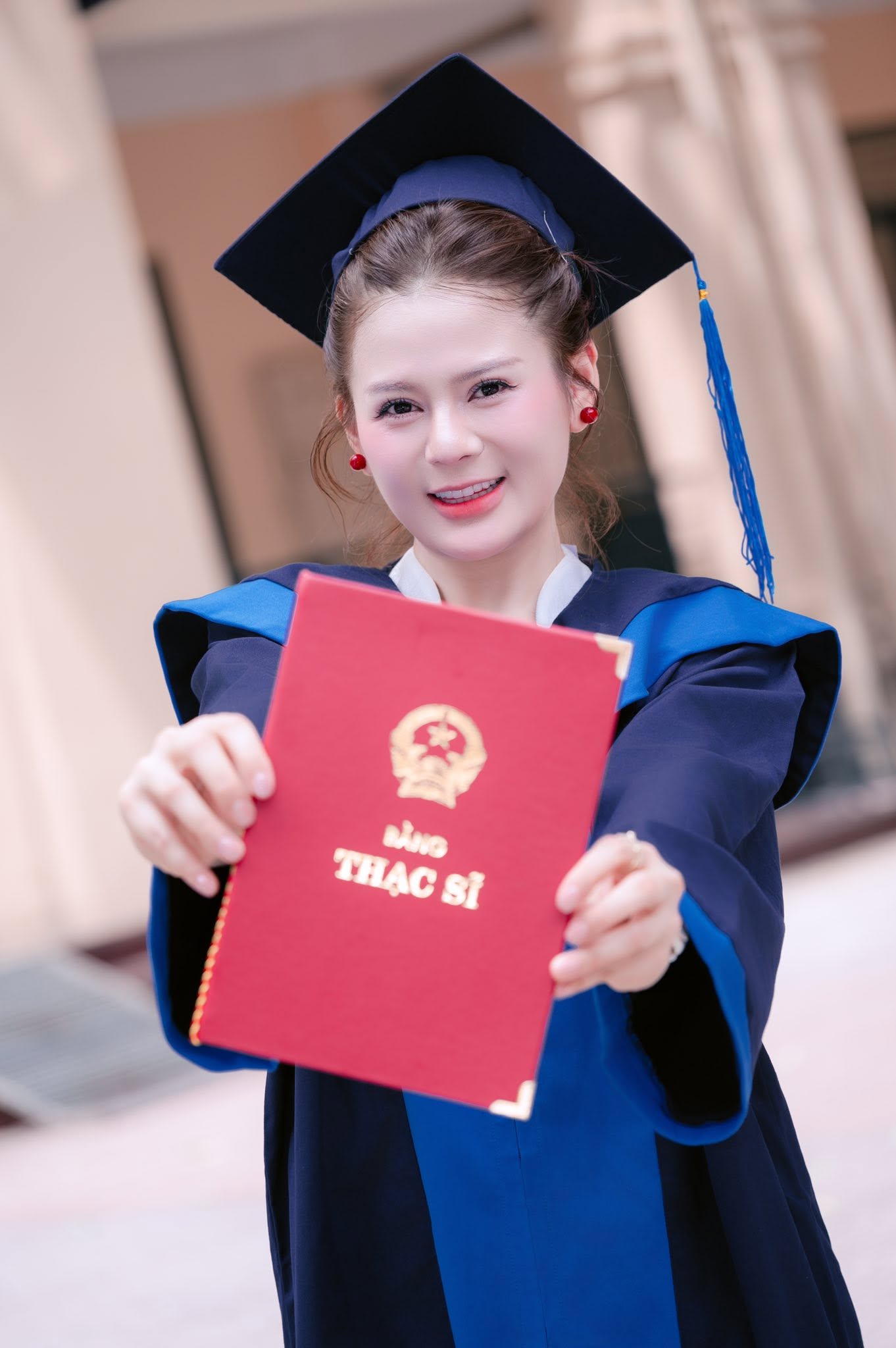 Thạc sĩ Marketing hot nhất VTV hiện tại: Học tới 3 trường đại học h&agrave;ng top, nhan sắc ngo&agrave;i đời kh&oacute; tin nổi- Ảnh 5.