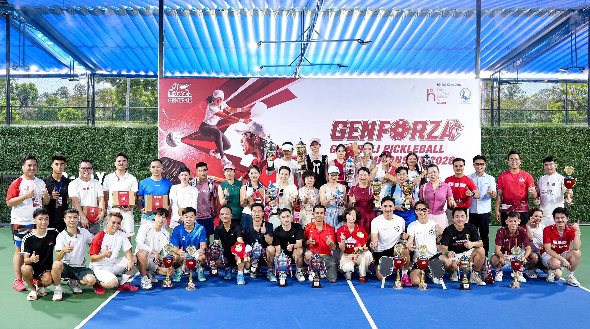Generali Việt Nam lan tỏa tinh thần thể thao v&agrave; gi&aacute; trị cộng đồng qua Giải Pickleball - Genforza 2026 - Ảnh 1.