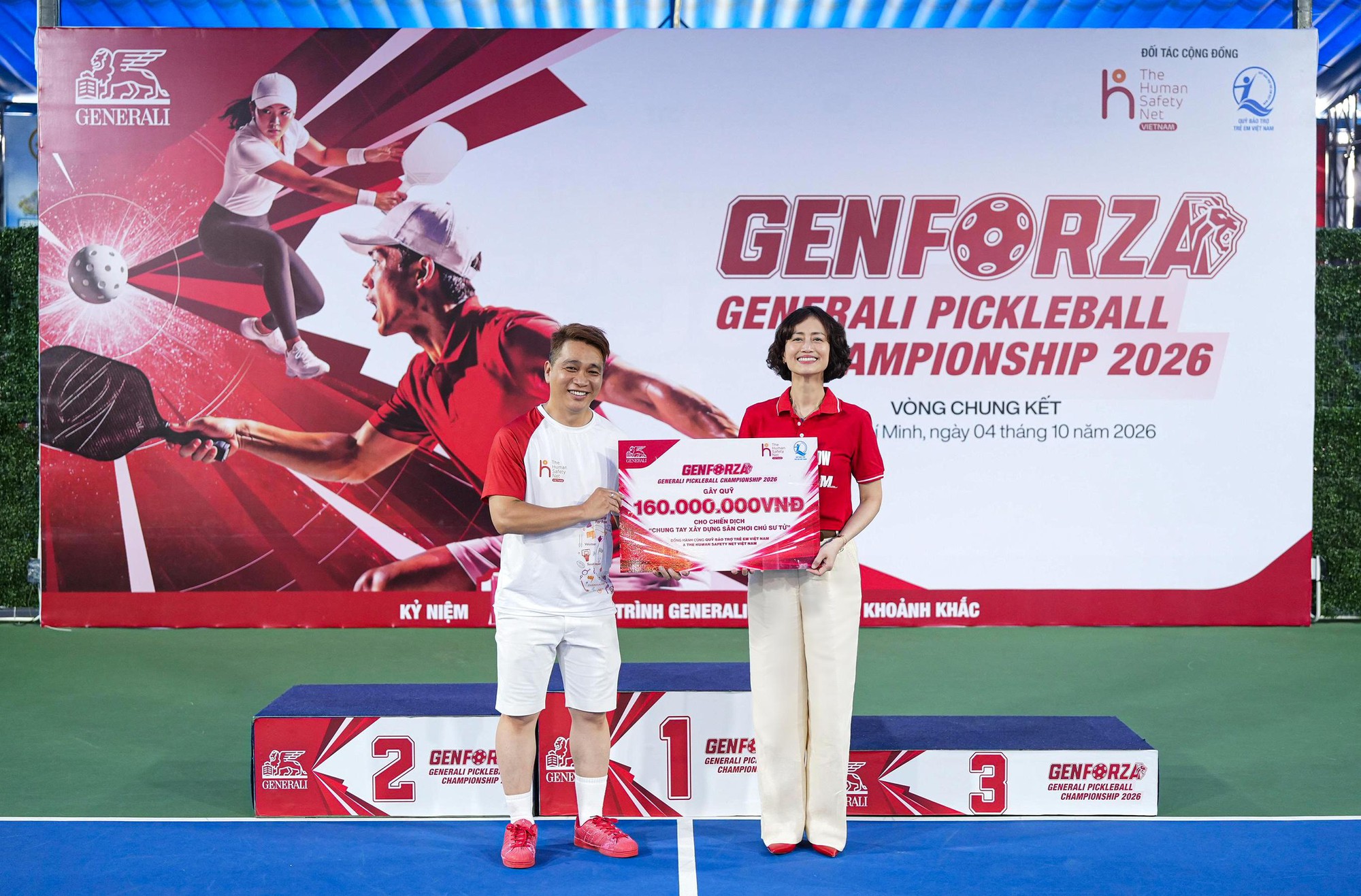 Generali Việt Nam lan tỏa tinh thần thể thao v&agrave; gi&aacute; trị cộng đồng qua Giải Pickleball - Genforza 2026 - Ảnh 3.