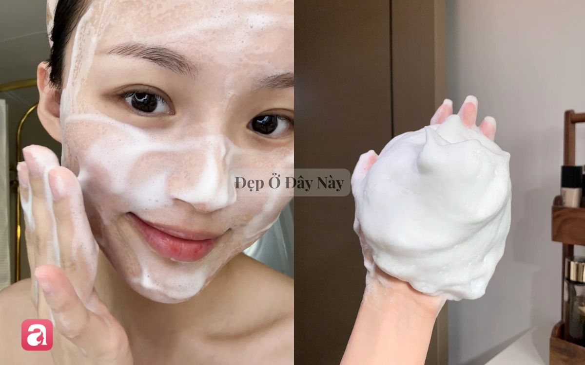 Học phụ nữ Nhật c&aacute;ch rửa mặt đ&uacute;ng c&aacute;ch để da sạch tho&aacute;ng, hạn chế b&iacute;t tắc lỗ ch&acirc;n l&ocirc;ng- Ảnh 2.