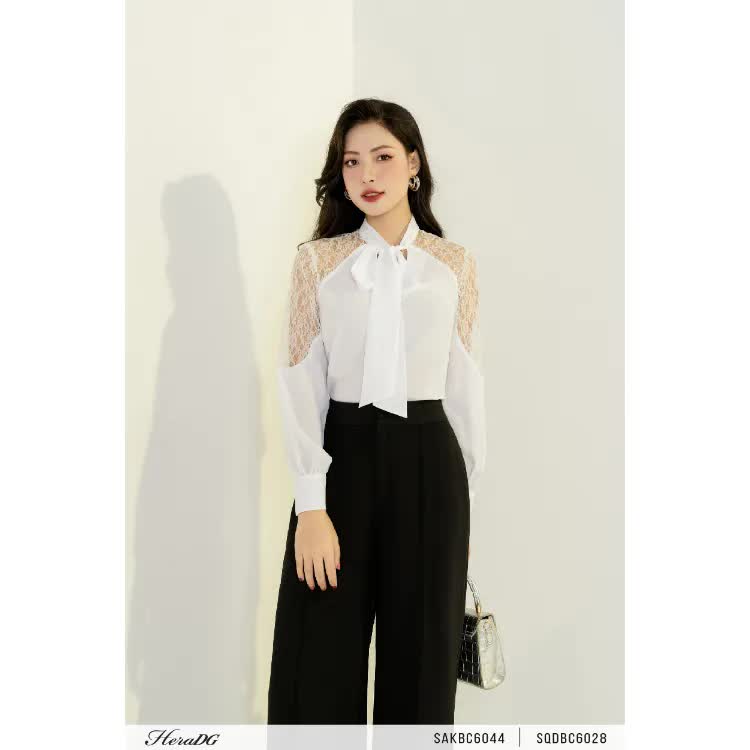 Sơ mi cổ nơ: Chiếc &aacute;o chuẩn "old money" cứ diện l&agrave; đẹp- Ảnh 8.