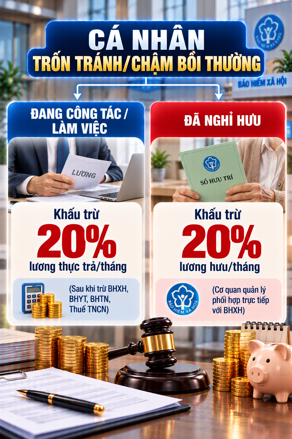 Tất cả người d&acirc;n c&oacute; lương hưu tr&ecirc;n cả nước ch&uacute; &yacute; quy định khấu trừ lương mới nhất- Ảnh 1.