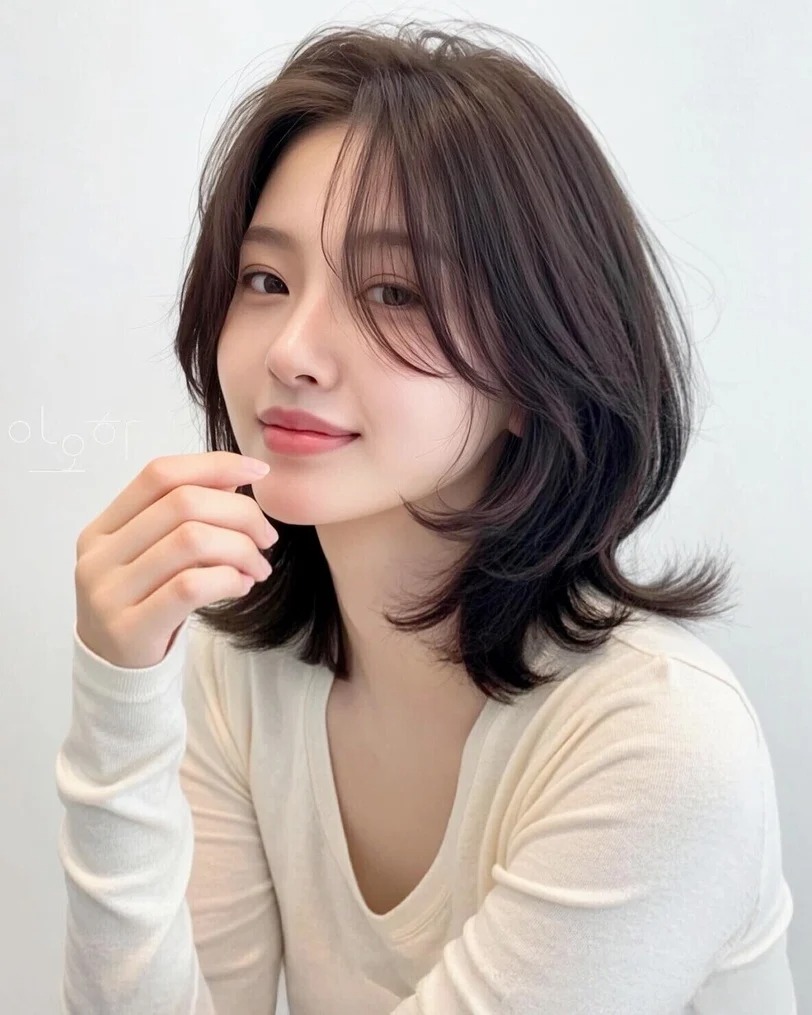 8 kiểu tóc ngắn tỉa layer mùa thu 2026: Nhẹ đầu mà còn giúp gương mặt cũng thanh thoát hơn- Ảnh 3.