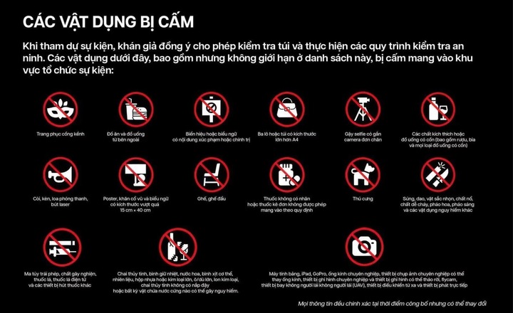 Cần chuẩn bị g&igrave; trước khi đi xem concert BIGBANG tại SVĐ Mỹ Đ&igrave;nh?- Ảnh 3.