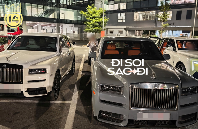 3 si&ecirc;u xe đ&oacute;n BIGBANG tại Nội B&agrave;i: Đều l&agrave; Rolls-Royce Cullinan, tổng gi&aacute; trị hơn 100 tỷ! - Ảnh 3.