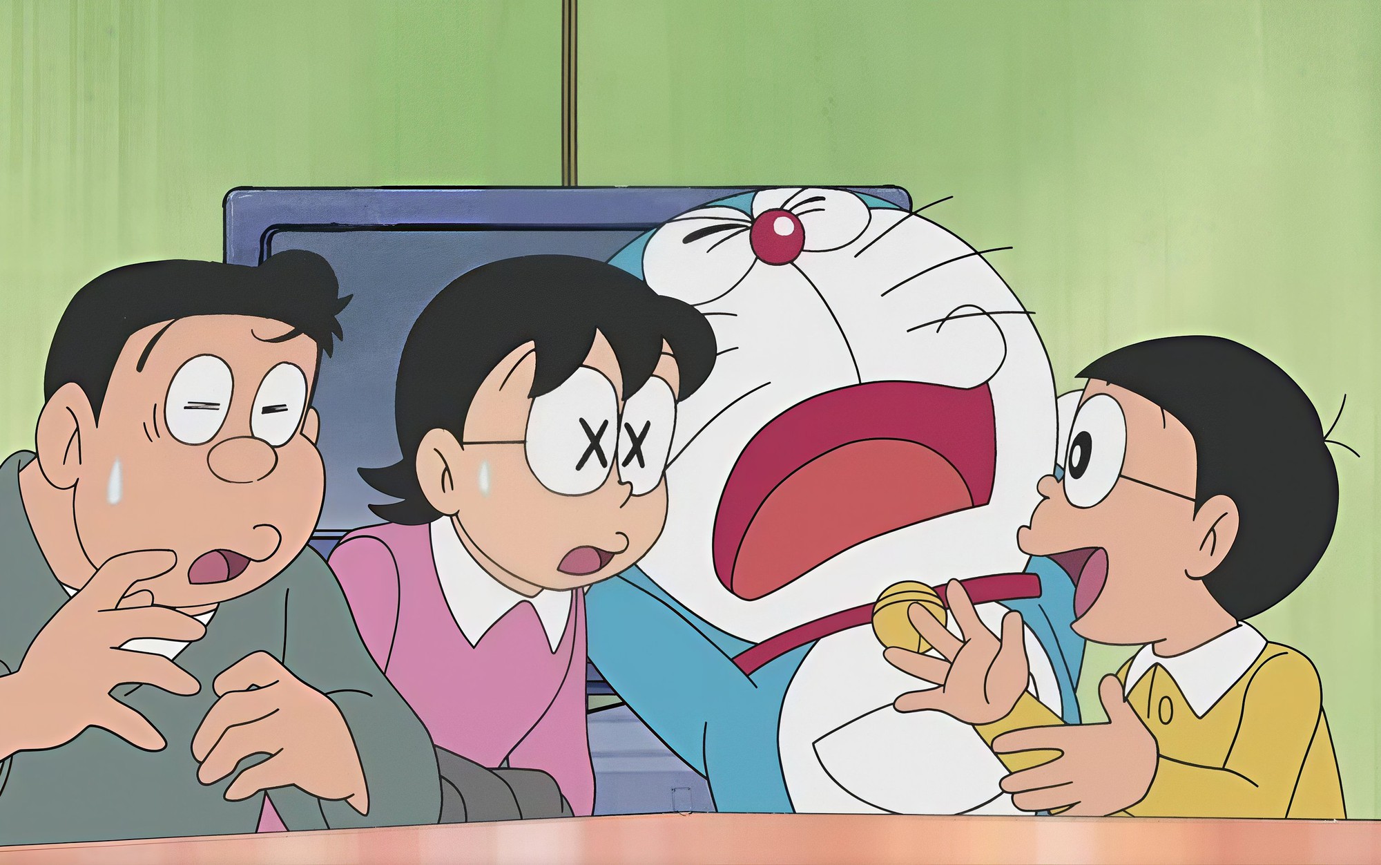 V&igrave; sao bố mẹ Nobita kh&ocirc;ng bao giờ d&ugrave;ng bảo bối của Doraemon để l&agrave;m gi&agrave;u?- Ảnh 1.