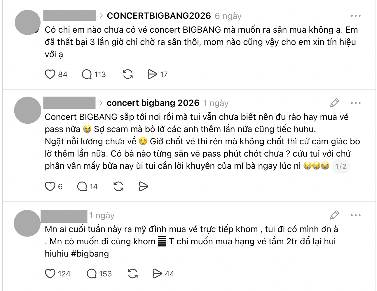12 tiếng trước concert, VIP vẫn r&aacute;o riết t&igrave;m v&eacute; BIGBANG: C&oacute; makeup, c&oacute; lightstick, &ldquo;ra s&acirc;n mua v&eacute;&rdquo; l&agrave; niềm hy vọng cuối c&ugrave;ng - Ảnh 7.