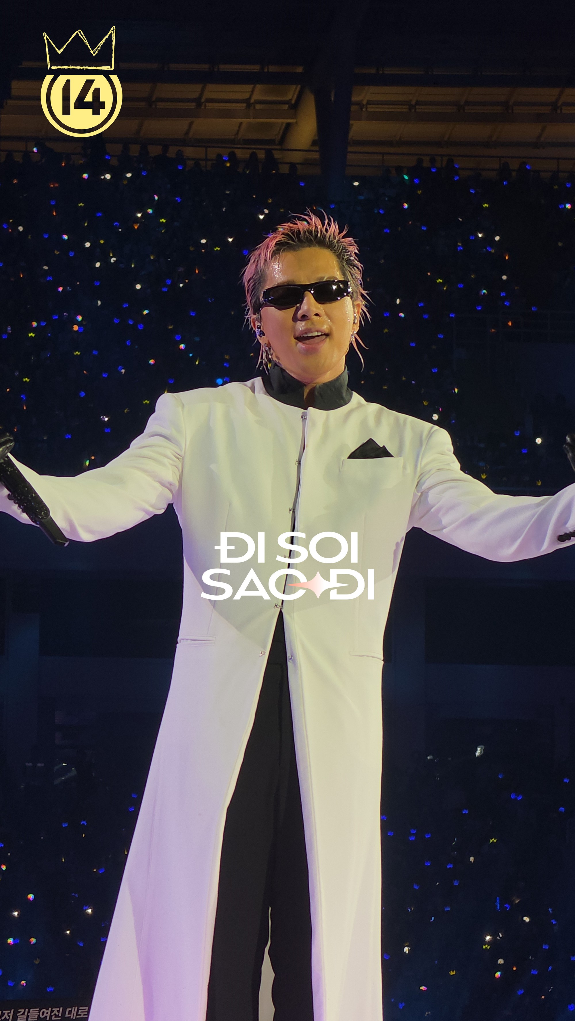 Highlight của si&ecirc;u concert BIGBANG H&agrave; Nội ng&agrave;y 2: G-Dragon v&agrave; Daesung "0 điểm" visual zoom cận mặt, Taeyang sexy đến "nghẹt thở"- Ảnh 15.