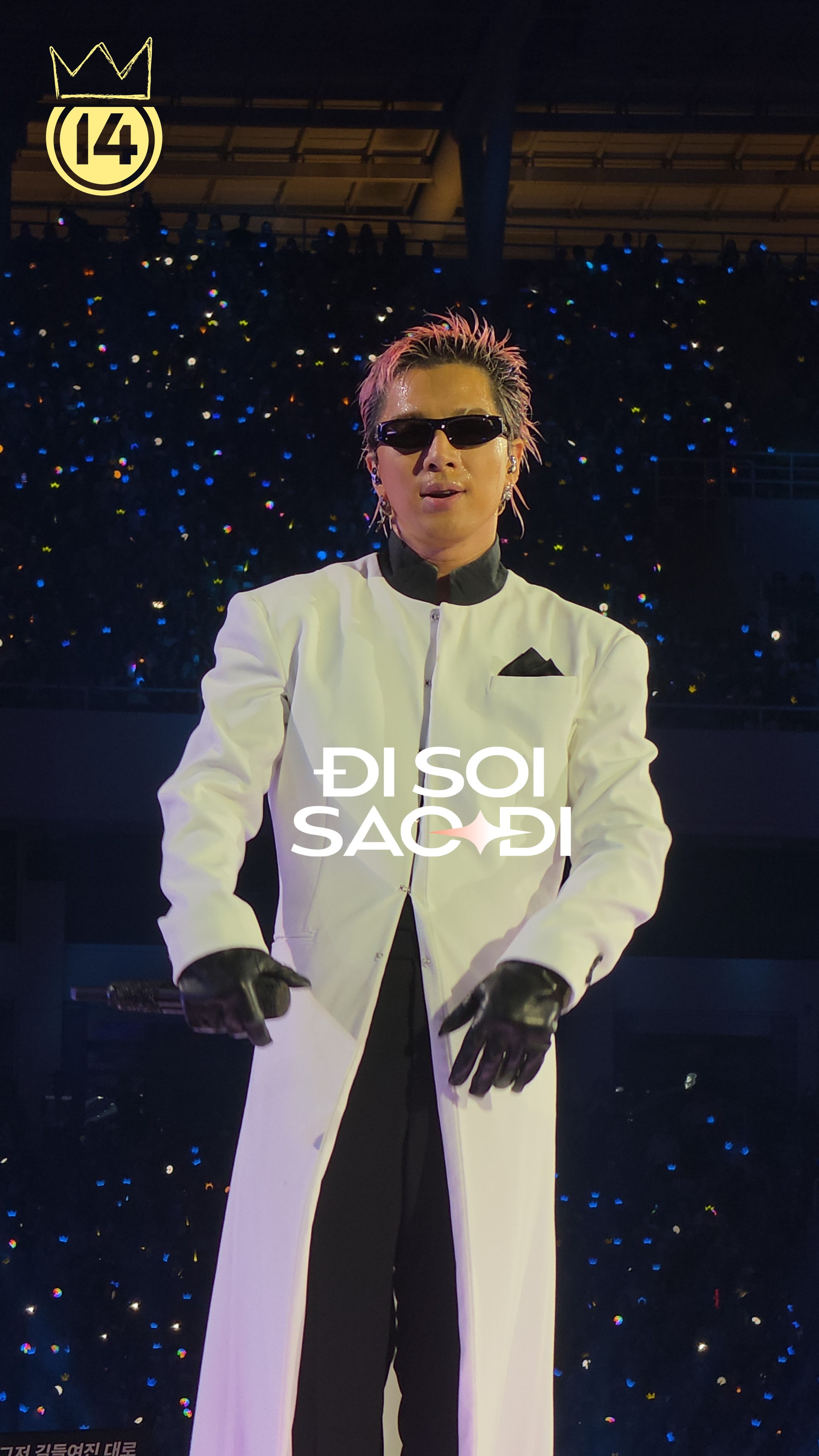 Highlight của si&ecirc;u concert BIGBANG H&agrave; Nội ng&agrave;y 2: G-Dragon v&agrave; Daesung "0 điểm" visual zoom cận mặt, Taeyang sexy đến "nghẹt thở"- Ảnh 14.