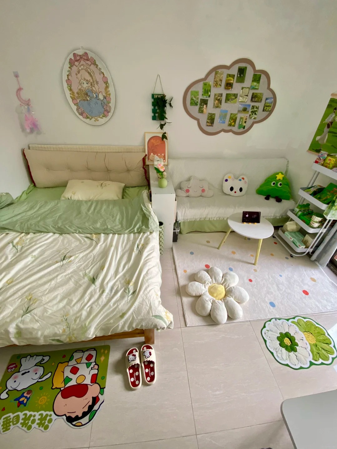 Căn ph&ograve;ng trọ 12m2 của c&ocirc; g&aacute;i lương 11 triệu/th&aacute;ng kh&ocirc;ng muốn "sống tạm bợ"- Ảnh 4.