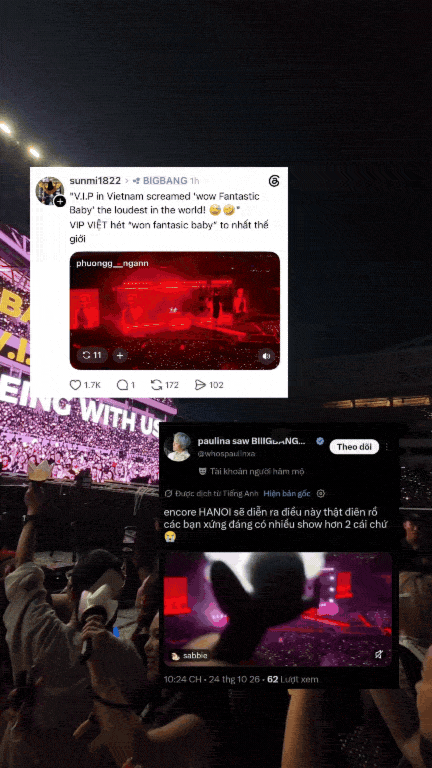 Tất tần tật concert BIGBANG Day 1 tại Mỹ Đ&igrave;nh: Vừa bước v&agrave;o đ&atilde; thấy "đủ tiền v&eacute;", gi&aacute;o &aacute;n thực chiến cho team Day 2 tối nay!- Ảnh 6.