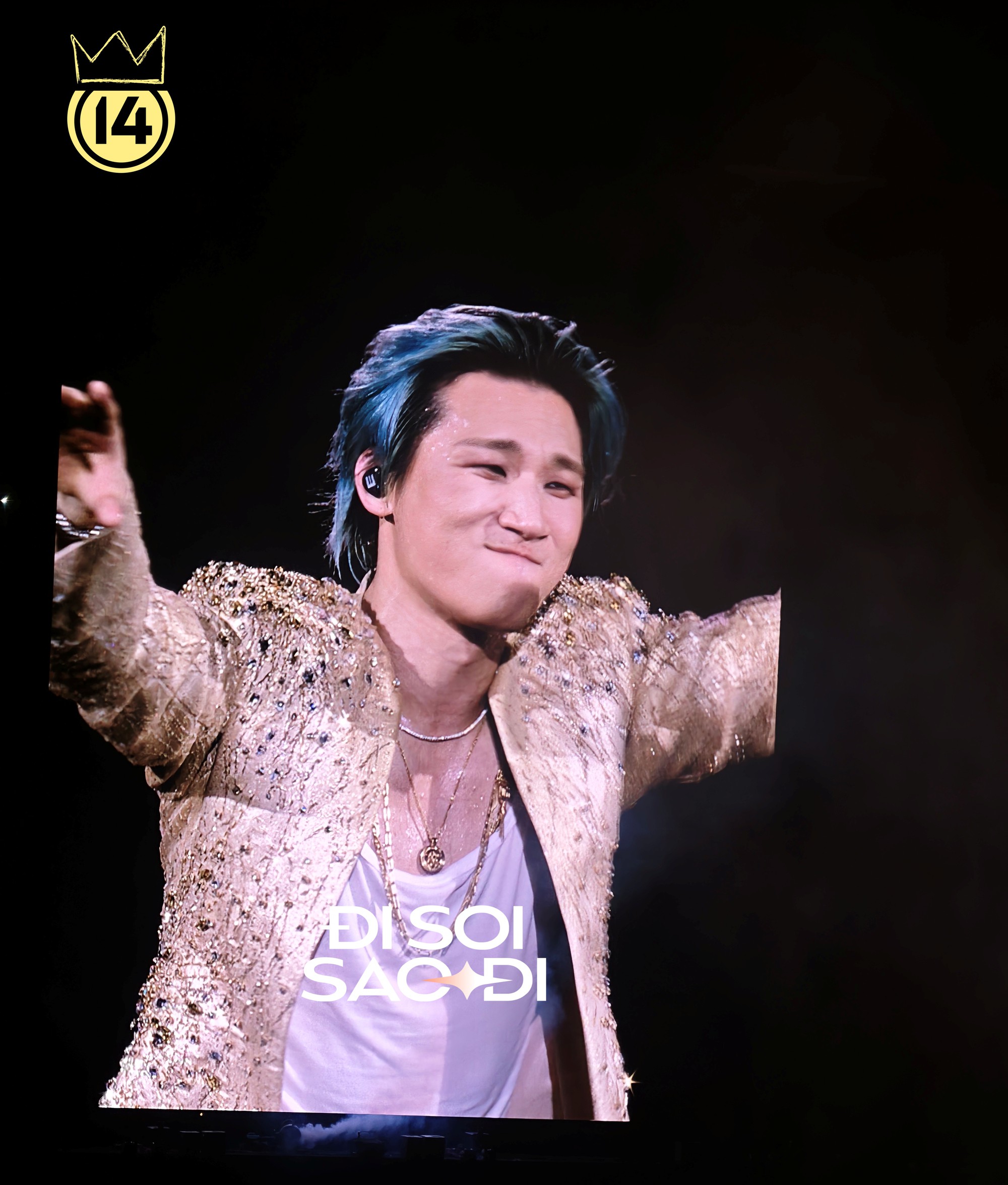 Highlight của si&ecirc;u concert BIGBANG H&agrave; Nội ng&agrave;y 2: G-Dragon v&agrave; Daesung "0 điểm" visual zoom cận mặt, Taeyang sexy đến "nghẹt thở"- Ảnh 8.