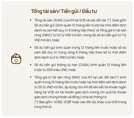 Có bao nhiêu tiền thì sẽ trở thành khách VIP của Vietcombank?- Ảnh 1.