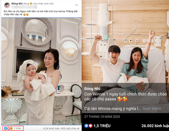 Em b&eacute; Vbiz vừa sinh đ&atilde; c&oacute; bức ảnh 1,5 triệu like: Tiểu thư tập đo&agrave;n nhựa, lớn l&ecirc;n xinh như Chương Nhược Nam- Ảnh 2.