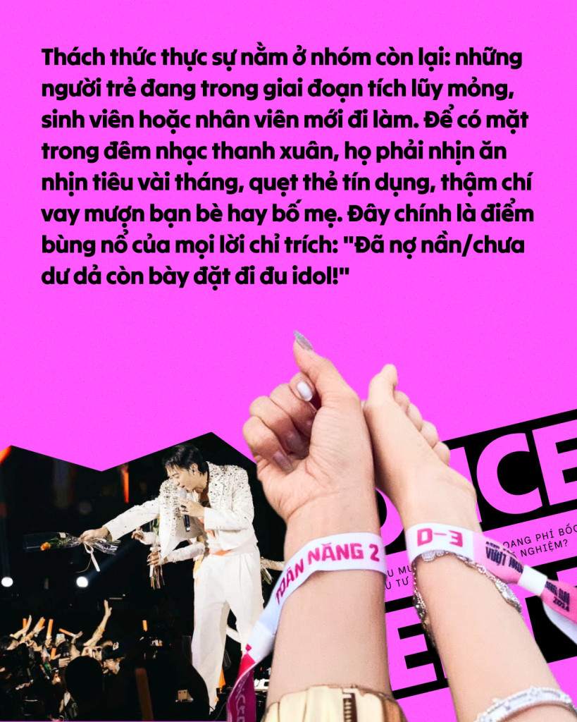 Chi chục triệu mua v&eacute; concert: Hoang ph&iacute; bốc đồng, hay khoản đầu tư lời nhất cho trải nghiệm? - Ảnh 6.