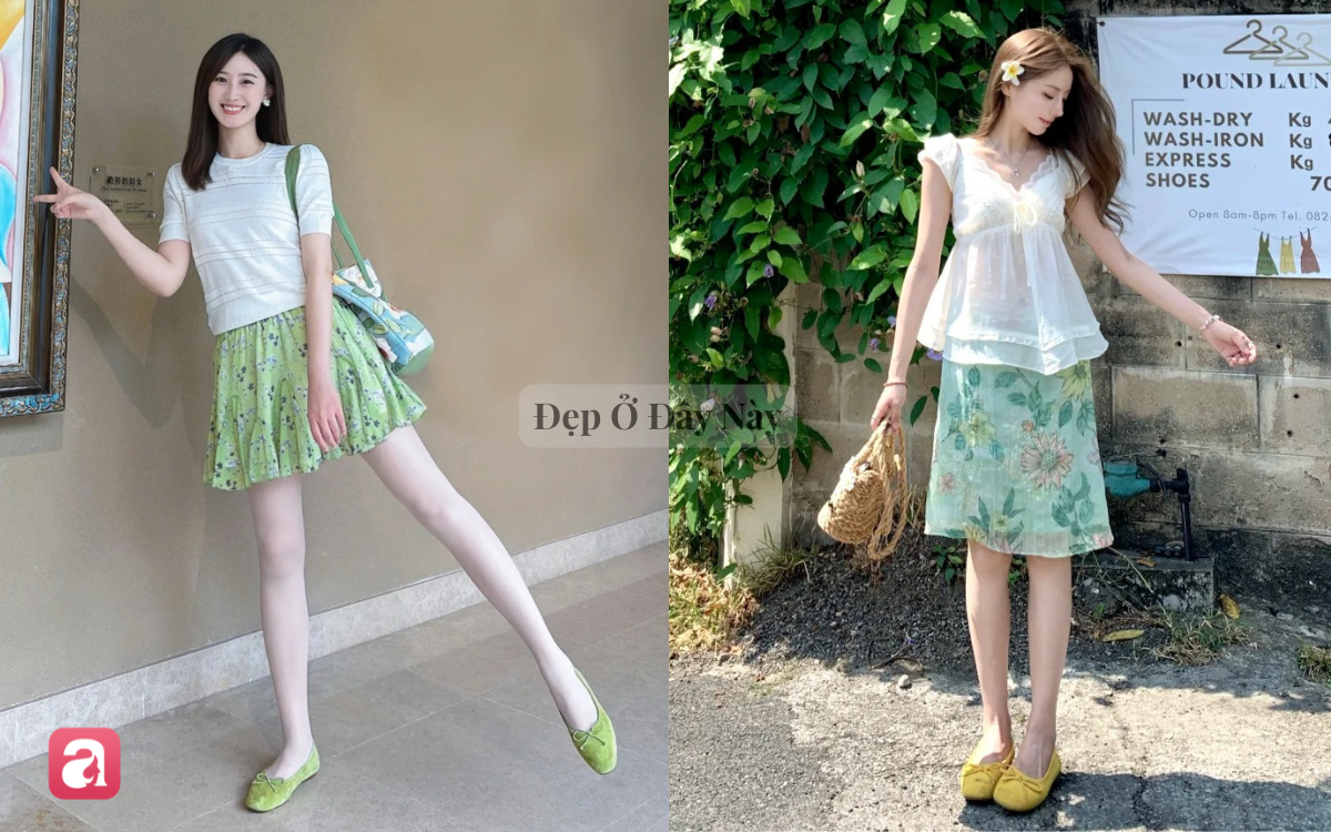 Ch&acirc;n v&aacute;y họa tiết hoa: Item đ&aacute;ng sắm, vừa nữ t&iacute;nh vừa l&agrave;m bừng s&aacute;ng style ng&agrave;y thu- Ảnh 4.