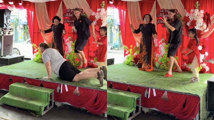 Ch&agrave;ng T&acirc;y h&aacute;t 'Chỉ ri&ecirc;ng m&igrave;nh ta' tại đ&aacute;m cưới miền T&acirc;y g&acirc;y sốt mạng x&atilde; hội- Ảnh 1.