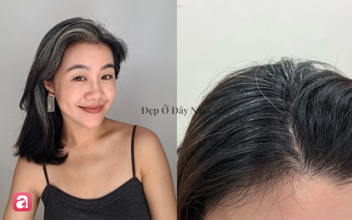V&igrave; sao để t&oacute;c bạc tự nhi&ecirc;n c&oacute; thể gi&uacute;p phụ nữ tr&ocirc;ng trẻ hơn nhuộm t&oacute;c đen?- Ảnh 2.
