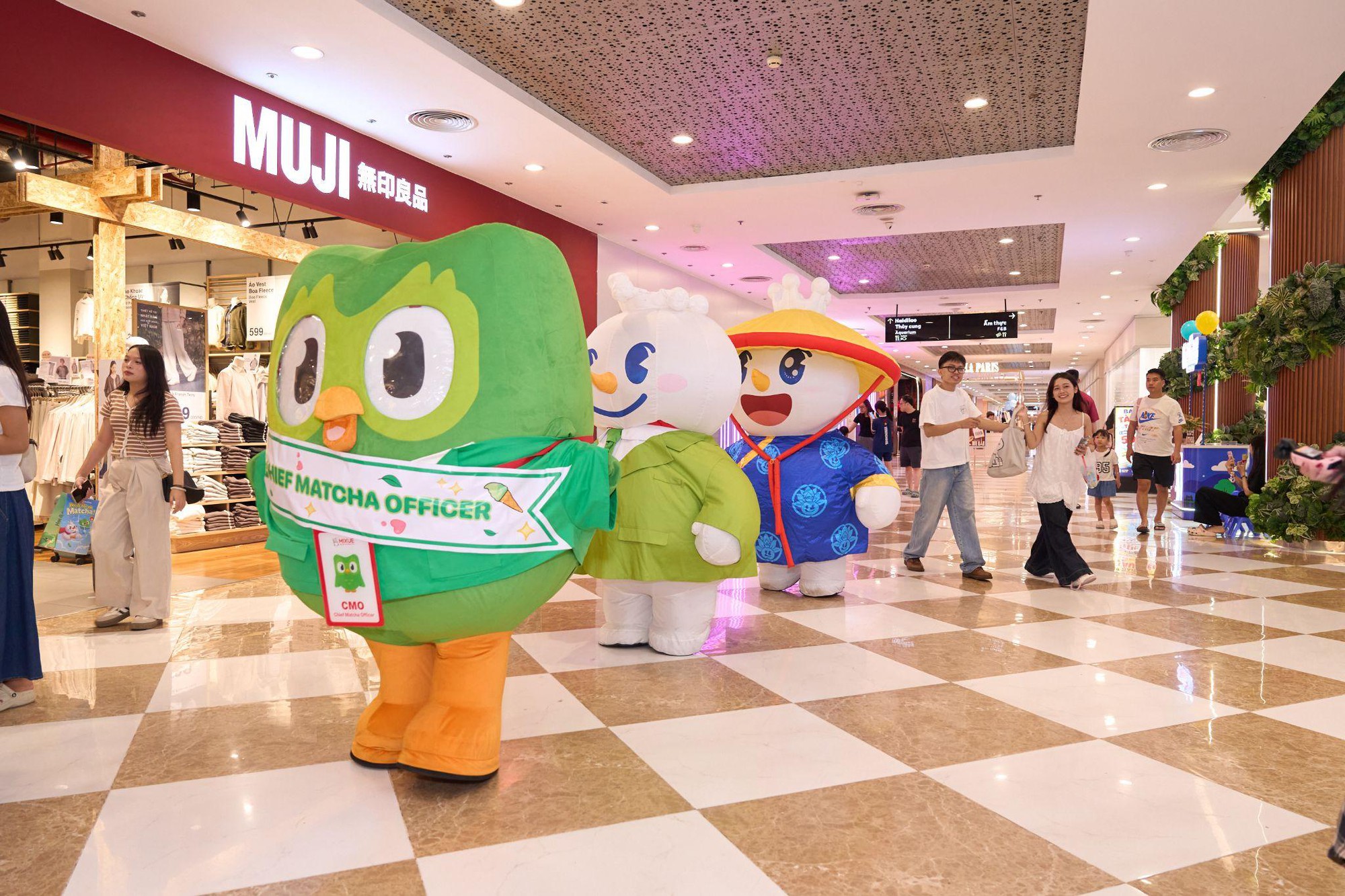 &rlm;C&uacute; xanh Duo l&agrave;m CMO của MIXUE: học ngoại ngữ cũng c&oacute; thể &ldquo;đổi mood&rdquo; bằng một ly Matcha&rlm; - Ảnh 2.