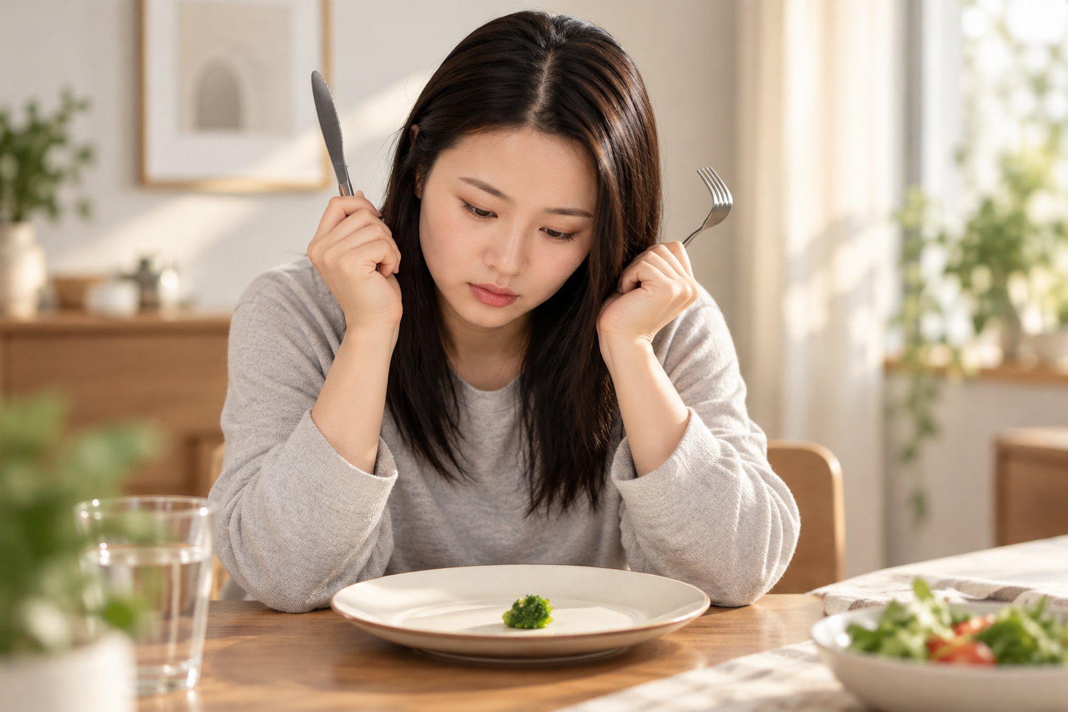 Phụ nữ ngo&agrave;i 40 tuổi, đừng vội bỏ bữa tối để giảm mỡ bụng: T&ocirc;i đ&atilde; hiểu v&igrave; sao c&agrave;ng nhịn ăn, m&igrave;nh c&agrave;ng mệt - Ảnh 1.