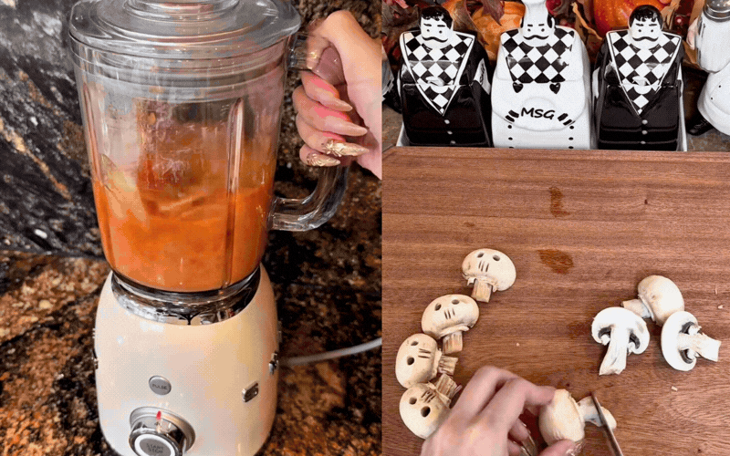 Không ổn rồi! "Phú bà" Ngọc Loan lại vào bếp: Pizza Halloween khéo hết phần thiên hạ, chiếc nồi cà chua giá gần 10 triệu cũng chiếm spotlight- Ảnh 4.