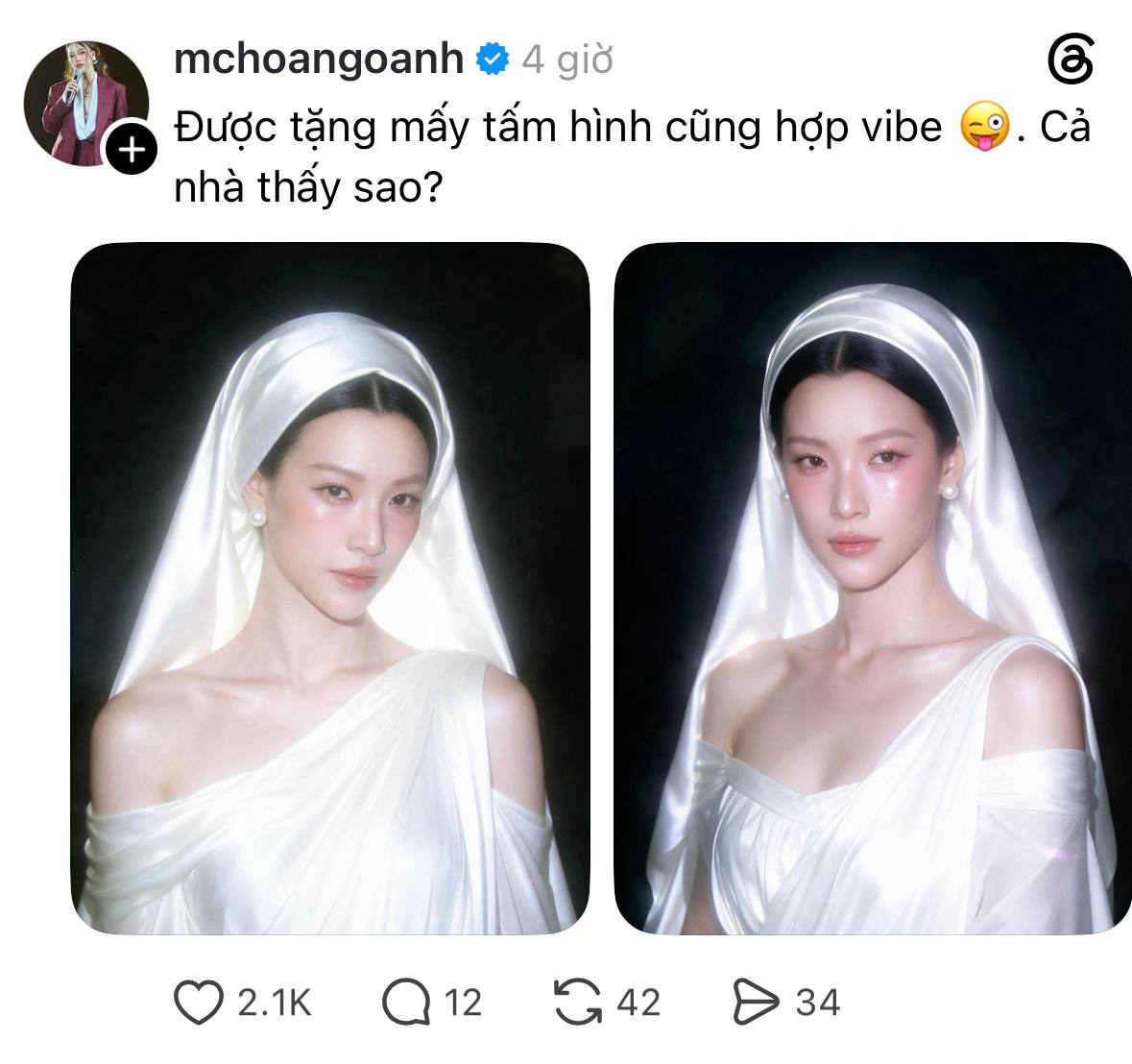 MC Ho&agrave;ng Oanh, Midu v&agrave; d&agrave;n mỹ nh&acirc;n Việt bỗng cạnh tranh thẳng với Phạm Băng Băng- Ảnh 2.