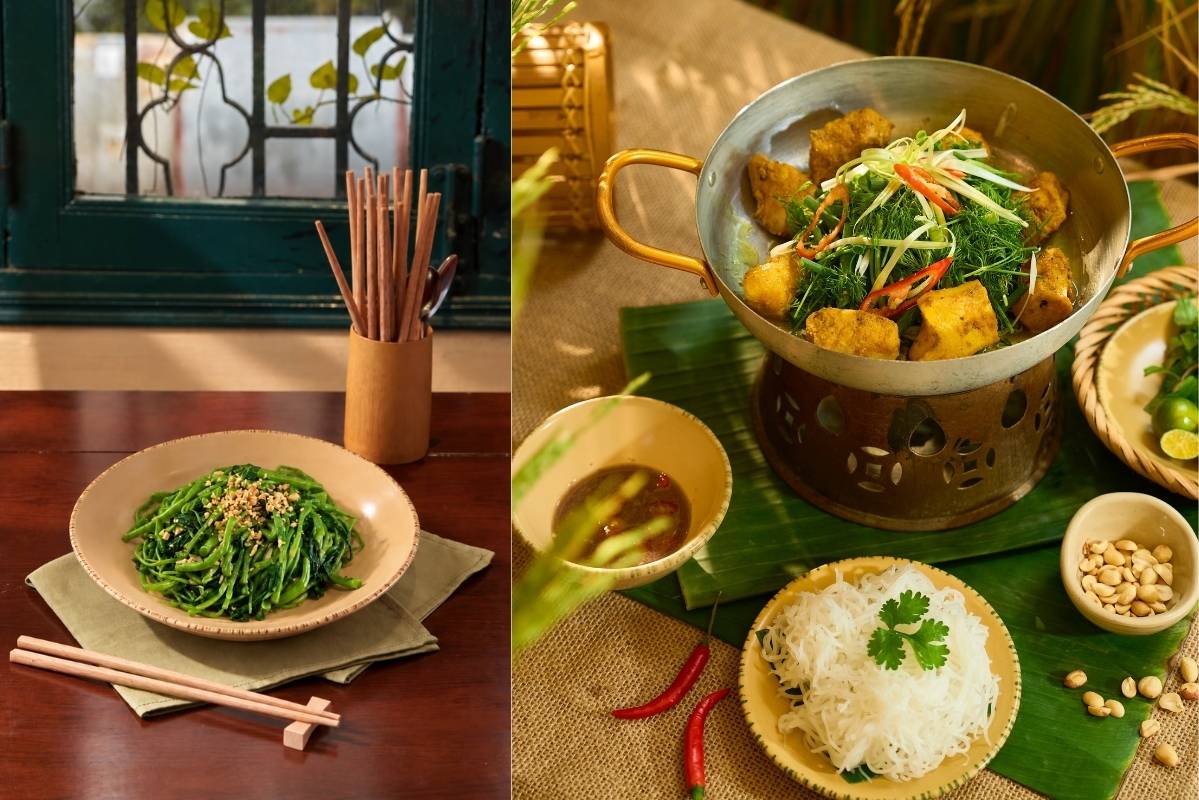 Việt Nam c&oacute; qu&aacute;n ăn đ&oacute;n li&ecirc;n tiếp 3 nguy&ecirc;n thủ, đ&atilde;i to&agrave;n rau muống x&agrave;o tỏi, c&oacute; vị c&ograve;n xắn tay v&agrave;o bếp cuốn nem cua bể - Ảnh 4.