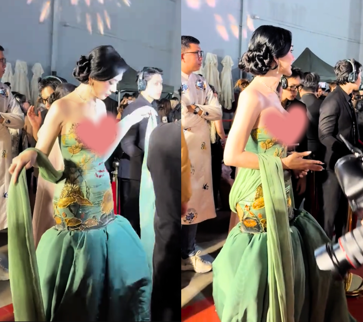 &ldquo;C&ocirc;ng ch&uacute;a" L&acirc;m Kh&aacute;nh Chi được khen giống Phạm Băng Băng, lướt xuống v&ograve;ng 1 "tr&agrave;n viền" lại kh&oacute; n&oacute;i- Ảnh 1.