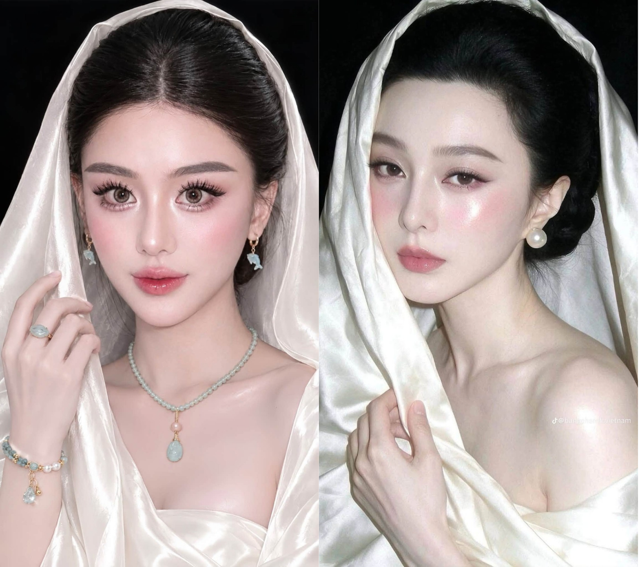 &ldquo;C&ocirc;ng ch&uacute;a" L&acirc;m Kh&aacute;nh Chi được khen giống Phạm Băng Băng, lướt xuống v&ograve;ng 1 "tr&agrave;n viền" lại kh&oacute; n&oacute;i- Ảnh 5.