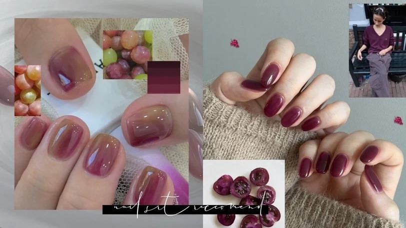 5 kiểu nail m&agrave;u quả mọng "g&acirc;y sốt" m&ugrave;a thu đ&ocirc;ng 2026: Sang, t&ocirc;n da chuẩn vibe old money- Ảnh 1.