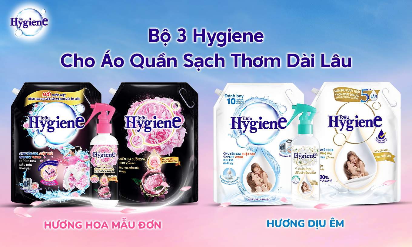 Bộ 3 Hygiene Vietnam: Bí quyết giữ trang phục chỉn chu, thơm ngát suốt ngày dài - Ảnh 1.