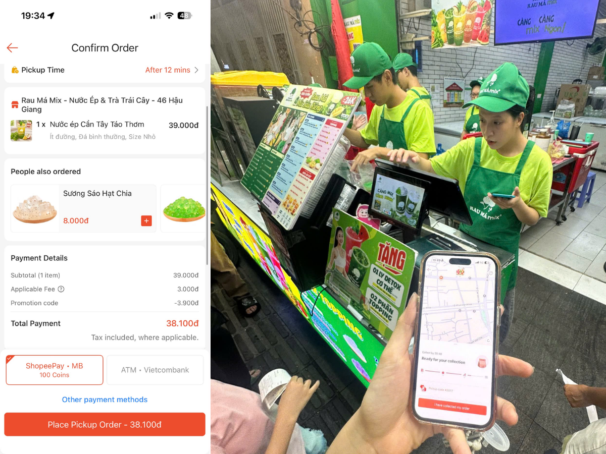 Từ bữa s&aacute;ng hứng khởi đến bữa tối cuối ng&agrave;y: Tối ưu thời gian từng bữa ăn với &ldquo;Đặt trước, lấy tại qu&aacute;n&rdquo; của ShopeeFood - Ảnh 3.