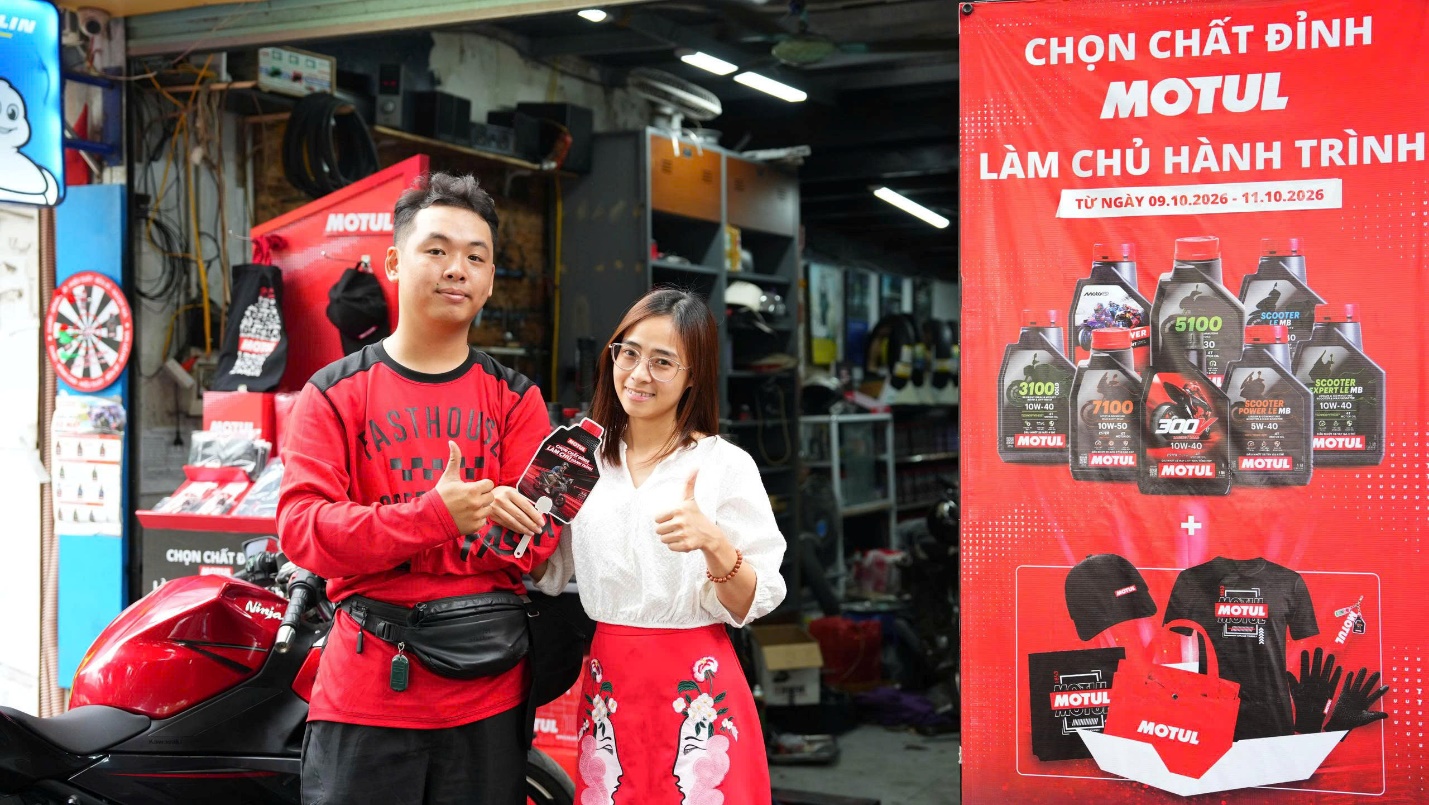 Motul trình làng siêu phẩm dầu nhớt “khổng lồ” cùng hàng ngàn quà tặng Chất - Ảnh 4.