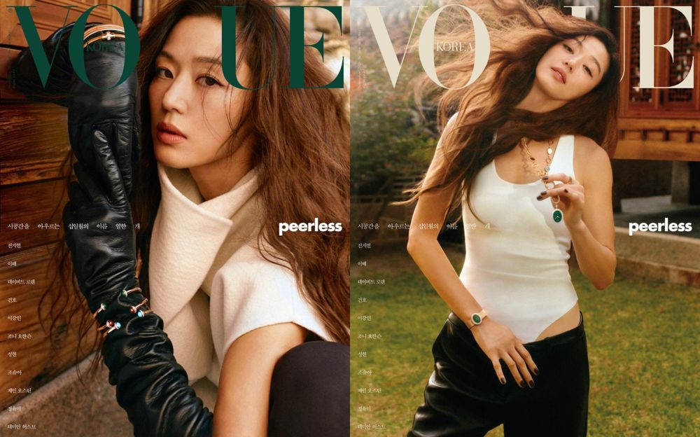S&aacute;t sinh nhật 45, "mợ chảnh" Jun Ji Hyun l&ecirc;n b&igrave;a Vogue, nh&igrave;n trang sức kho&aacute;c l&ecirc;n người m&agrave; cảm th&aacute;n: Kh&ocirc;ng ai s&aacute;nh bằng- Ảnh 1.