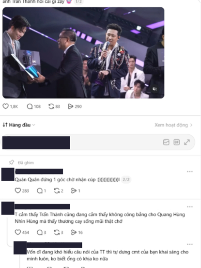B&ugrave;ng nổ tranh c&atilde;i sau trao giải Tinh H&agrave; Say Hi: Quang H&ugrave;ng MasterD l&eacute;p vế d&ugrave; l&agrave; Qu&aacute;n qu&acirc;n, Trấn Th&agrave;nh l&ecirc;n tiếng n&oacute;ng- Ảnh 6.