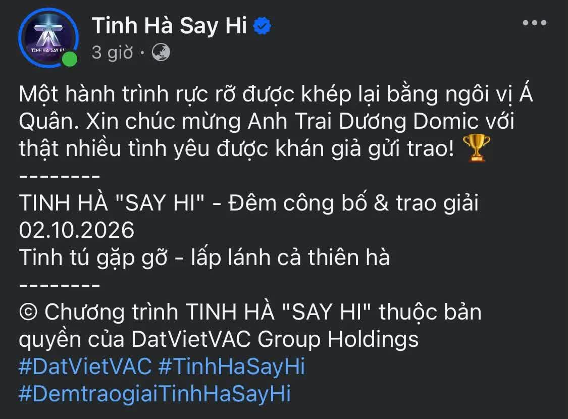 B&ugrave;ng nổ tranh c&atilde;i sau trao giải Tinh H&agrave; Say Hi: Quang H&ugrave;ng MasterD l&eacute;p vế d&ugrave; l&agrave; Qu&aacute;n qu&acirc;n, Trấn Th&agrave;nh l&ecirc;n tiếng n&oacute;ng- Ảnh 5.