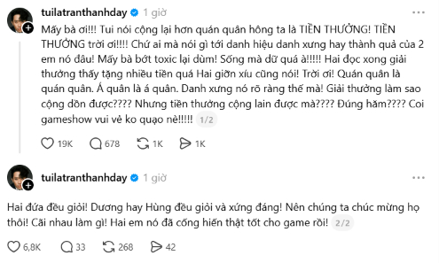 B&ugrave;ng nổ tranh c&atilde;i sau trao giải Tinh H&agrave; Say Hi: Quang H&ugrave;ng MasterD l&eacute;p vế d&ugrave; l&agrave; Qu&aacute;n qu&acirc;n, Trấn Th&agrave;nh l&ecirc;n tiếng n&oacute;ng- Ảnh 8.