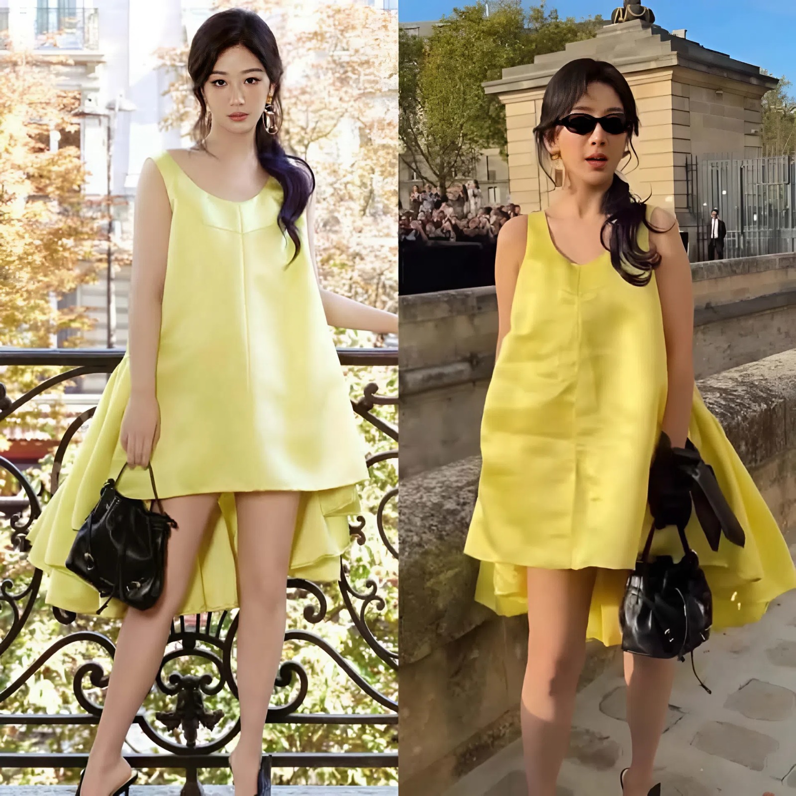 Dương Tử mặc v&aacute;y bầu đi tuần lễ thời trang?- Ảnh 8.