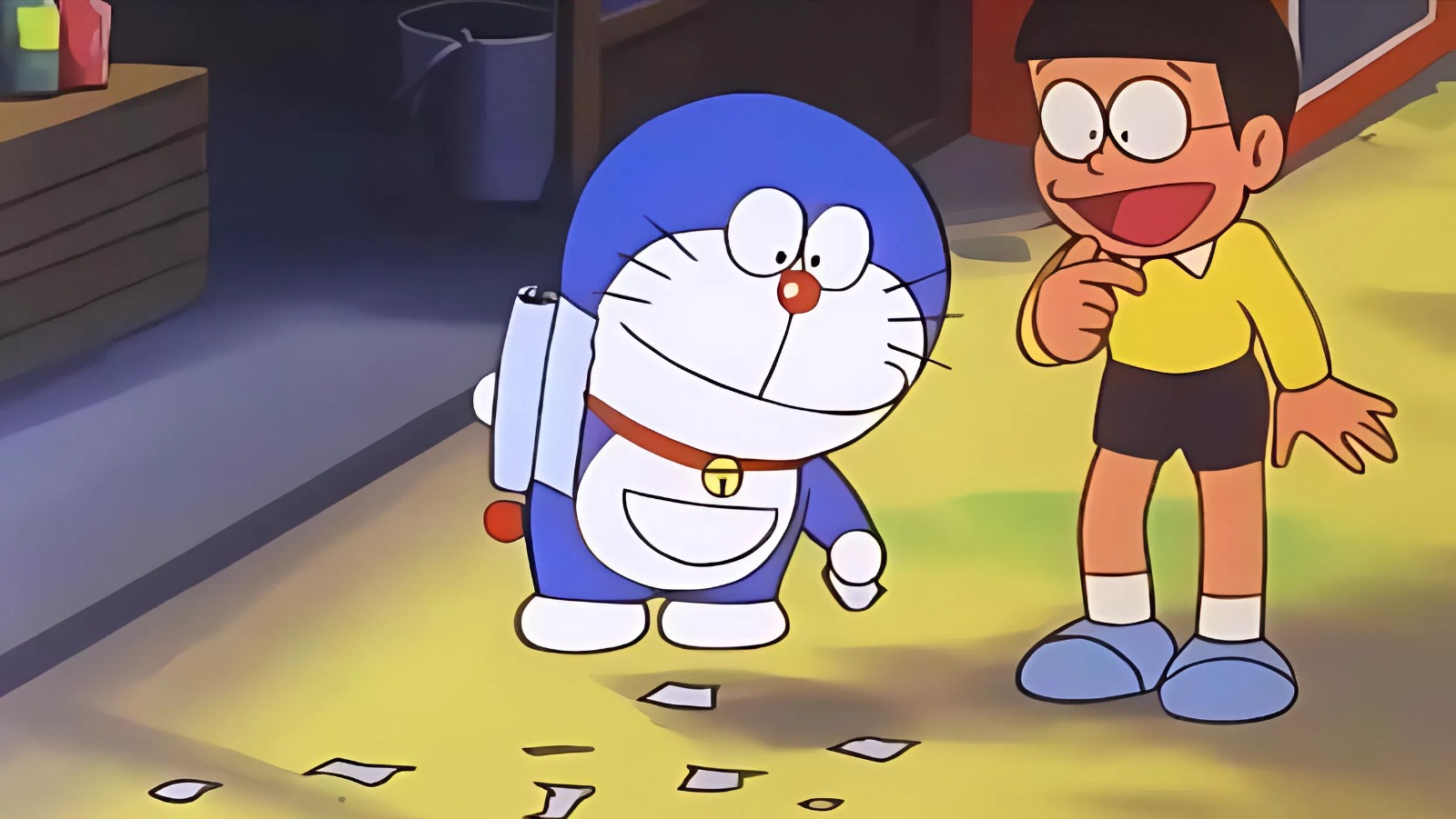 V&igrave; sao người d&acirc;n sống quanh nh&agrave; Nobita kh&ocirc;ng thấy lạ khi gặp Doraemon?- Ảnh 1.