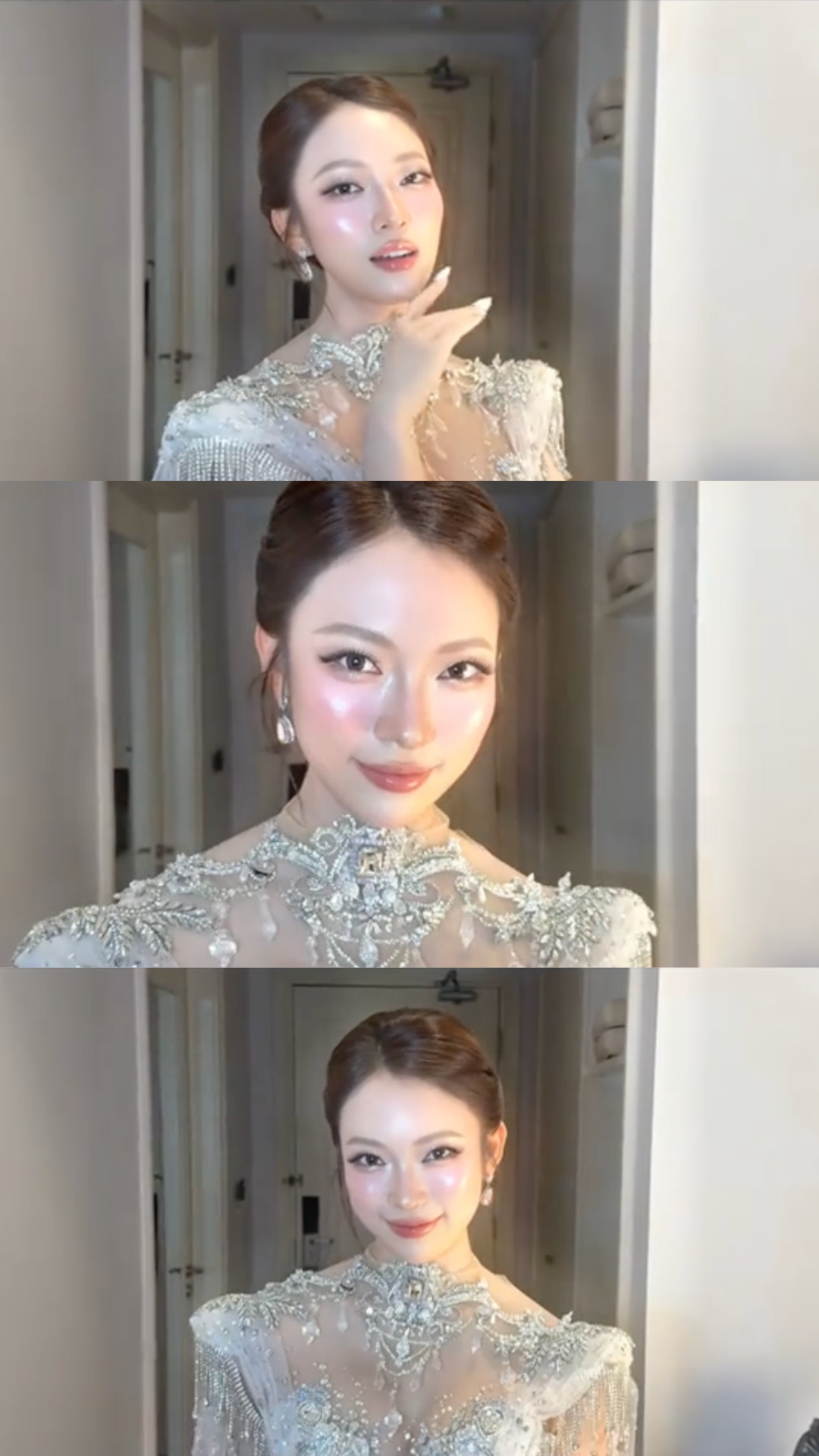 Sốc visual với MC Kh&aacute;nh Vy ở chung kết Miss Universe Vietnam: "Giống Hoa hậu hơn cả Hoa hậu"- Ảnh 2.